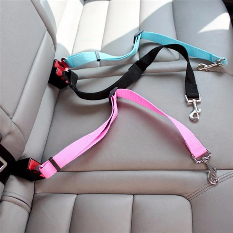 STORAZONE Pet Accessories Telescopic Traction Rope For Pet Car Seat Belt