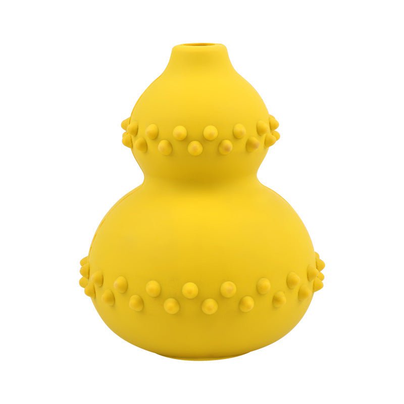 STORAZONE Pet Accessories Yellow Pet Toy Natural Rubber Resistant To Biting And Grinding Teeth