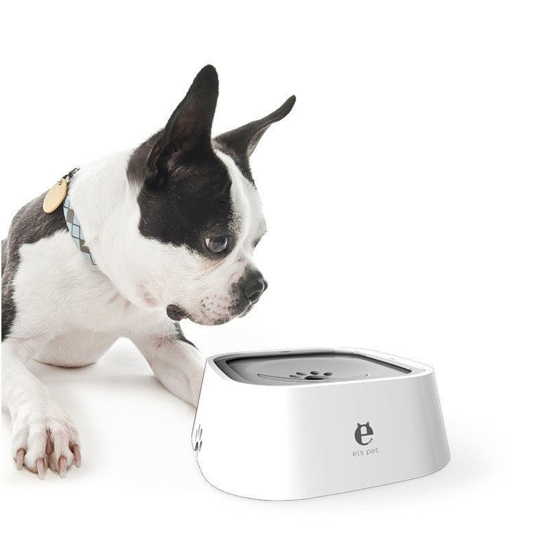 STORAZONE Pet care 1.5L Cat Dog Water Bowl Carried Floating Bowl Anti-Overflow Slow Water Feeder Dispenser Pet Fountain ABS&PP Dog Supplies