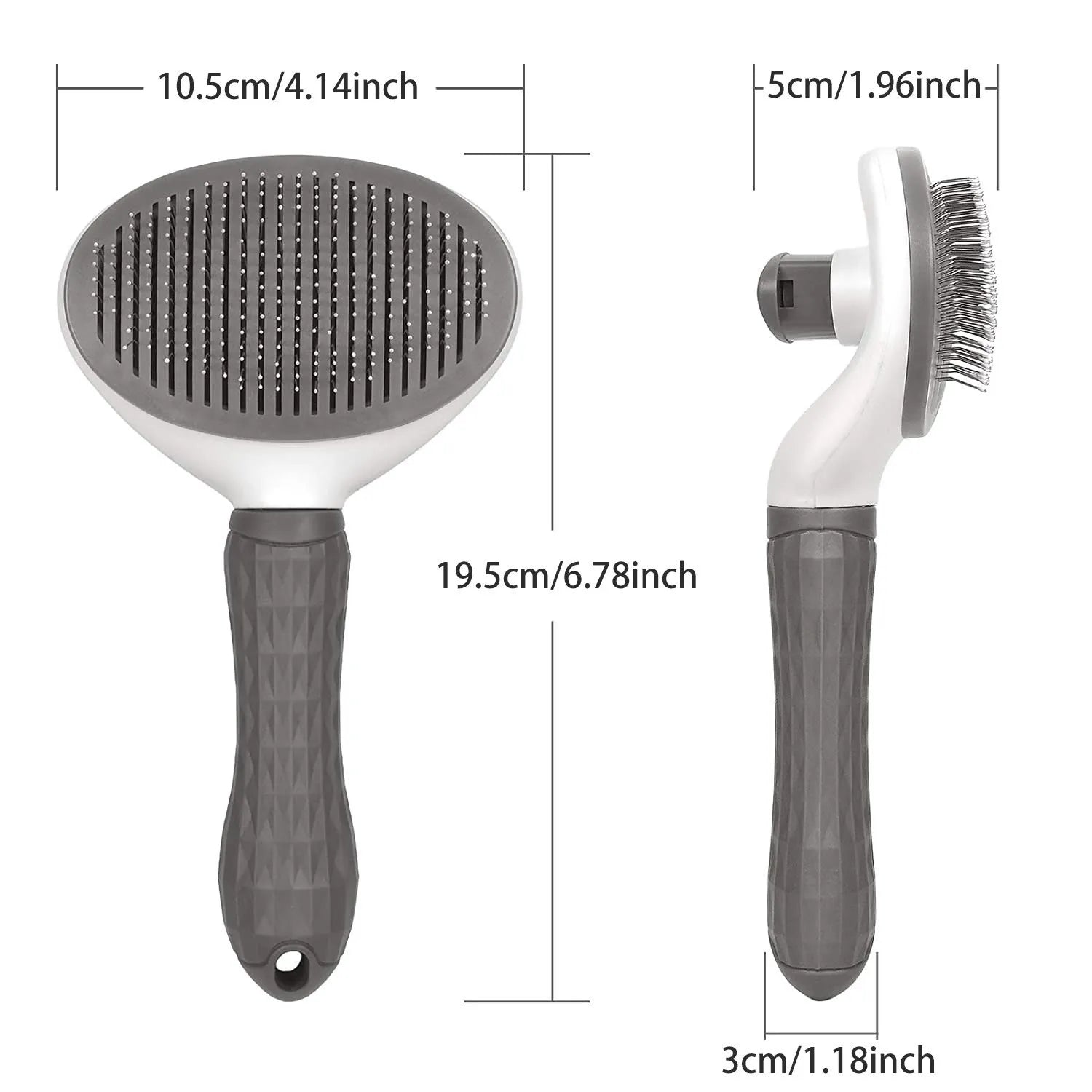 Storazone Pet Dog Brush Cat Comb Self Cleaning Pet Hair Remover Brush For Dogs Cats Grooming Tools Pets Dematting Comb Dogs Accessories