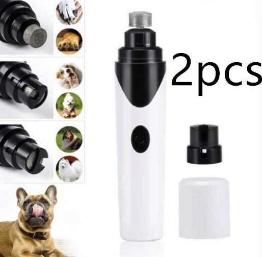 STORAZONE Pets 2 pcs Pet Dog Cat Pencil Sharpener, Electric Nail Clippers Cleaning Nail Clippers