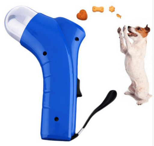 STORAZONE Pets Blue Pet Food Catapult Feeder Funny Dog Toy