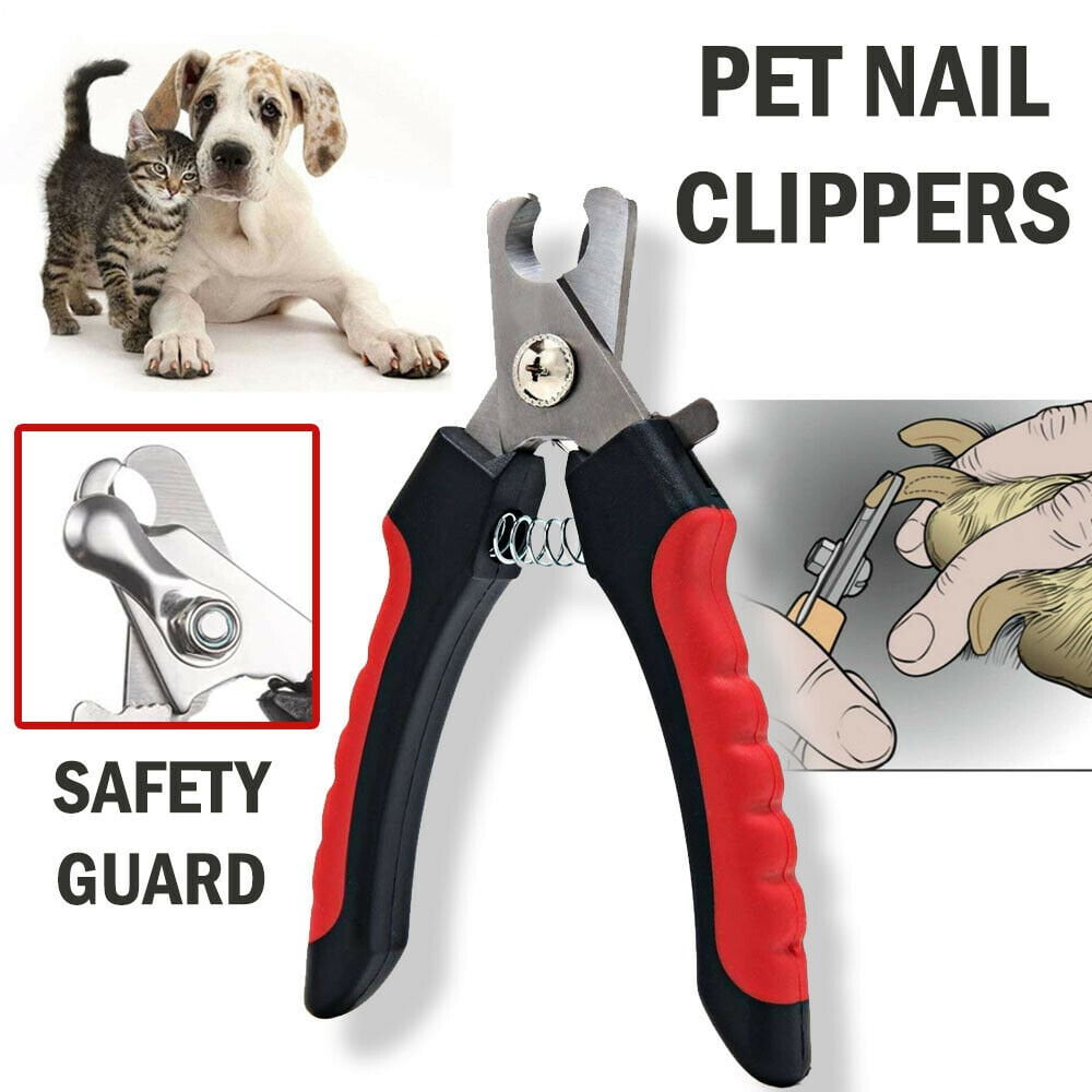 STORAZONE Pets default Dog Nail Clippers Nail Trimmer With Safety Guard Razor  Pet Grooming