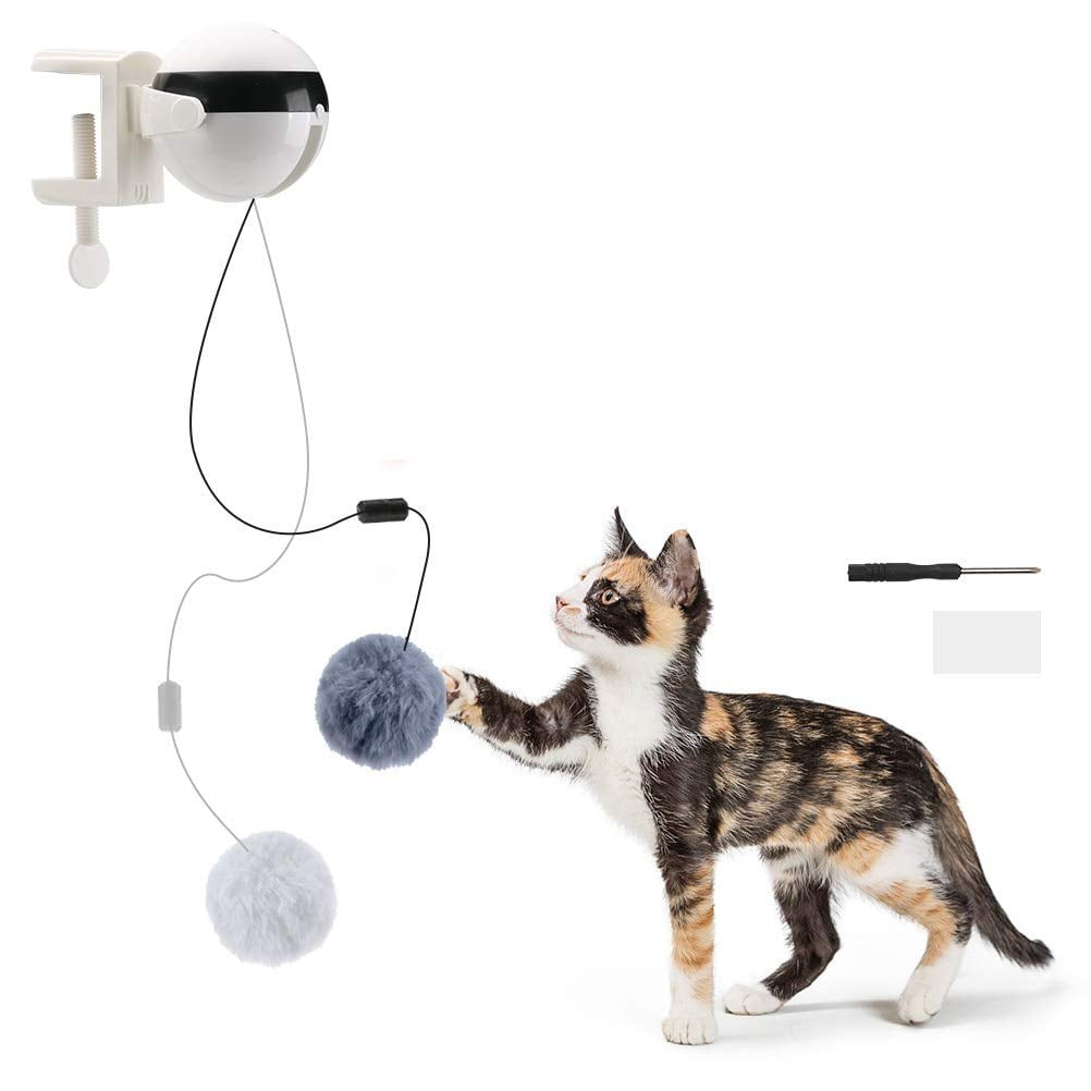 STORAZONE Pets Electric Automatic Lifting Motion Cat Toy Interactive Puzzle Smart Pet Cat Teaser Ball Pet Supply Lifting Toys