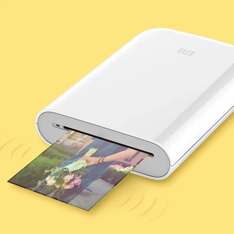 Storazone Photo Printer New Original Portable Mini Xiaomi Pocket Photo Printer Wireless Bluetooth Thermal Print AR Video Mijia ZINK Self-adhesive Color