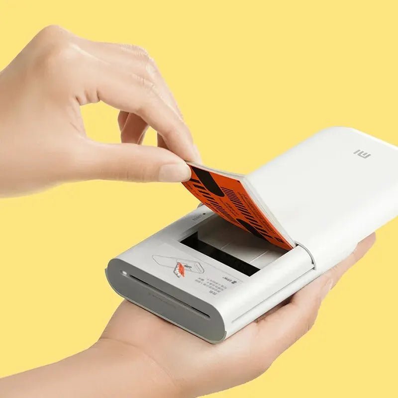 Storazone Photo Printer New Original Portable Mini Xiaomi Pocket Photo Printer Wireless Bluetooth Thermal Print AR Video Mijia ZINK Self-adhesive Color