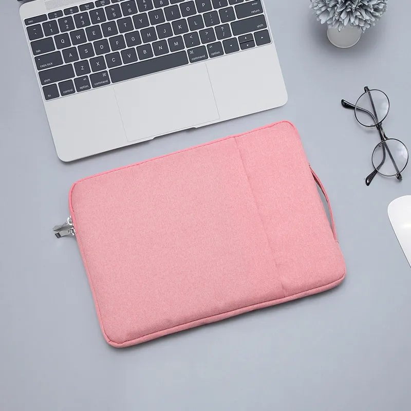 Storazone Pink / 11inch 12inch Laptop Bag for Macbook Air m2 Case  12 13.3 14 15  Inner Bladder For Macbook Pro Air M1 Lenovo Dell HP Huawei Xiaomi Denim Bag