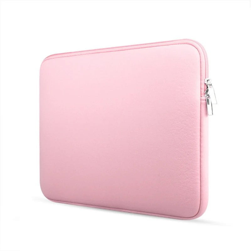 Storazone Pink / 13 inch Soft Laptop Bag For Xiaomi Hp Dell Lenovo Notebook Computer For Macbook Air Pro Retina 11 12 13 14 15 15.6 Sleeve Case Cover