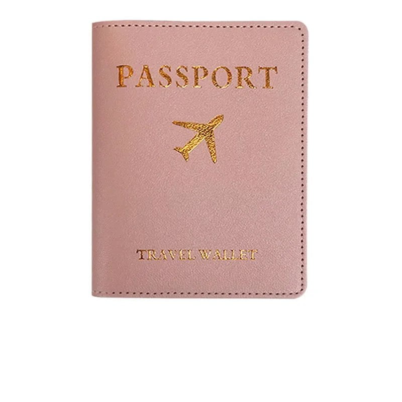 Storazone pink 1PC Women Men PU Leather Luggage Tag Suitcase Identifier Label Baggage Boarding Bag Tag Name ID Address Holder Travel Accessorie