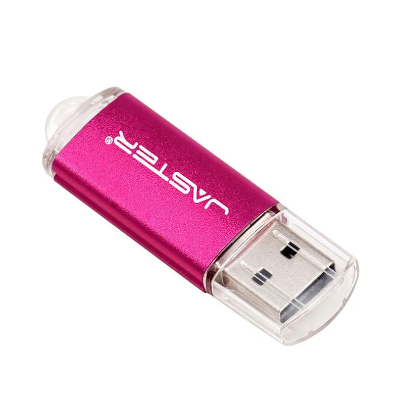 Storazone Pink / 4GB / China JASTER mini Pen drive USB Flash Drive 4gb 8gb 16gb 32gb 64gb 128gb pendrive metal usb 2.0 flash drive memory card Usb stick