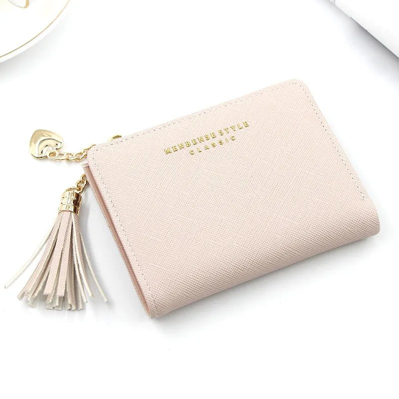 Storazone Pink-B Women's Wallet Short Women Coin Purse Fashion Wallets For Woman Card Holder Small Ladies Wallet Female Hasp Mini Clutch For Girl