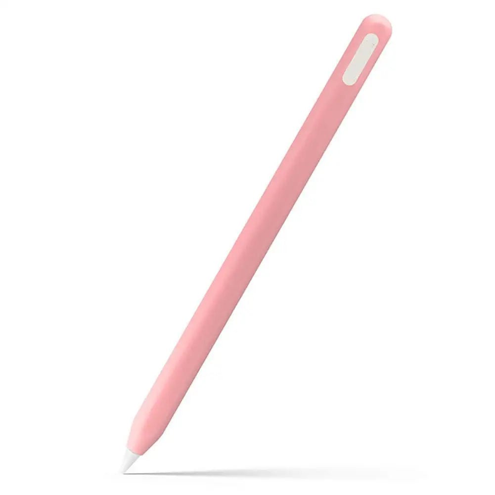 Storazone Pink For Apple Pencil 2 Silicone Case For Ipencil 2nd Generation Anti-lost Anti-scratch Protective Cover Sleeve Pencil Cap