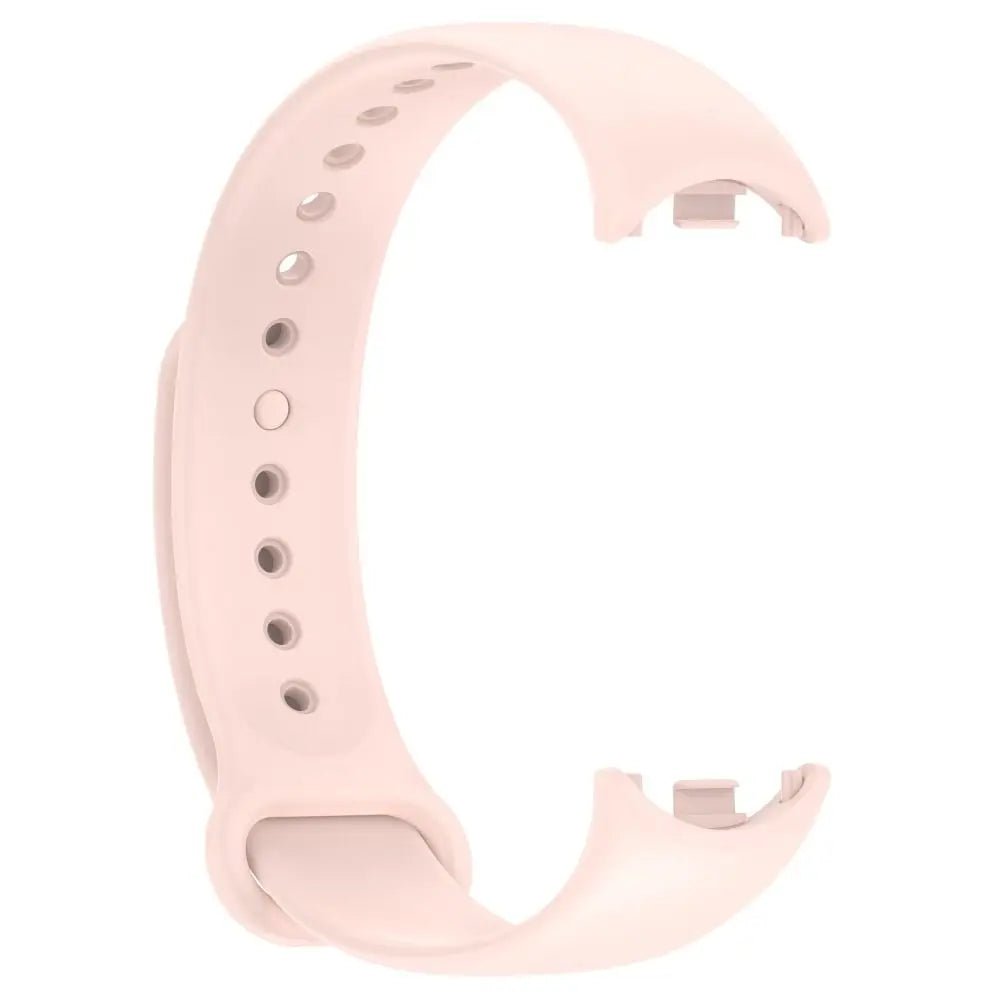 Storazone pink / For Xiaomi Band 8 Soft Silicone Strap for Xiaomi Mi Band 8 Breathable Sport Bracelet Wristband Belt for MiBand 8 Replacement Correa Watchband