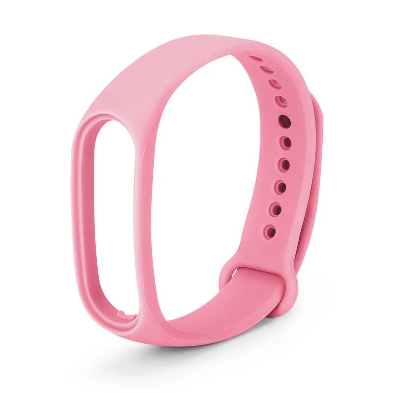 Storazone pink powder 36 / Mi band 7-6-5 / CHINA Watchbands for Xiaomi Mi Band 7 bracelet silicone wrist Miband 5 6 NFC Replacement pulsera Sport correa mi band 7 6 3 4 5 strap