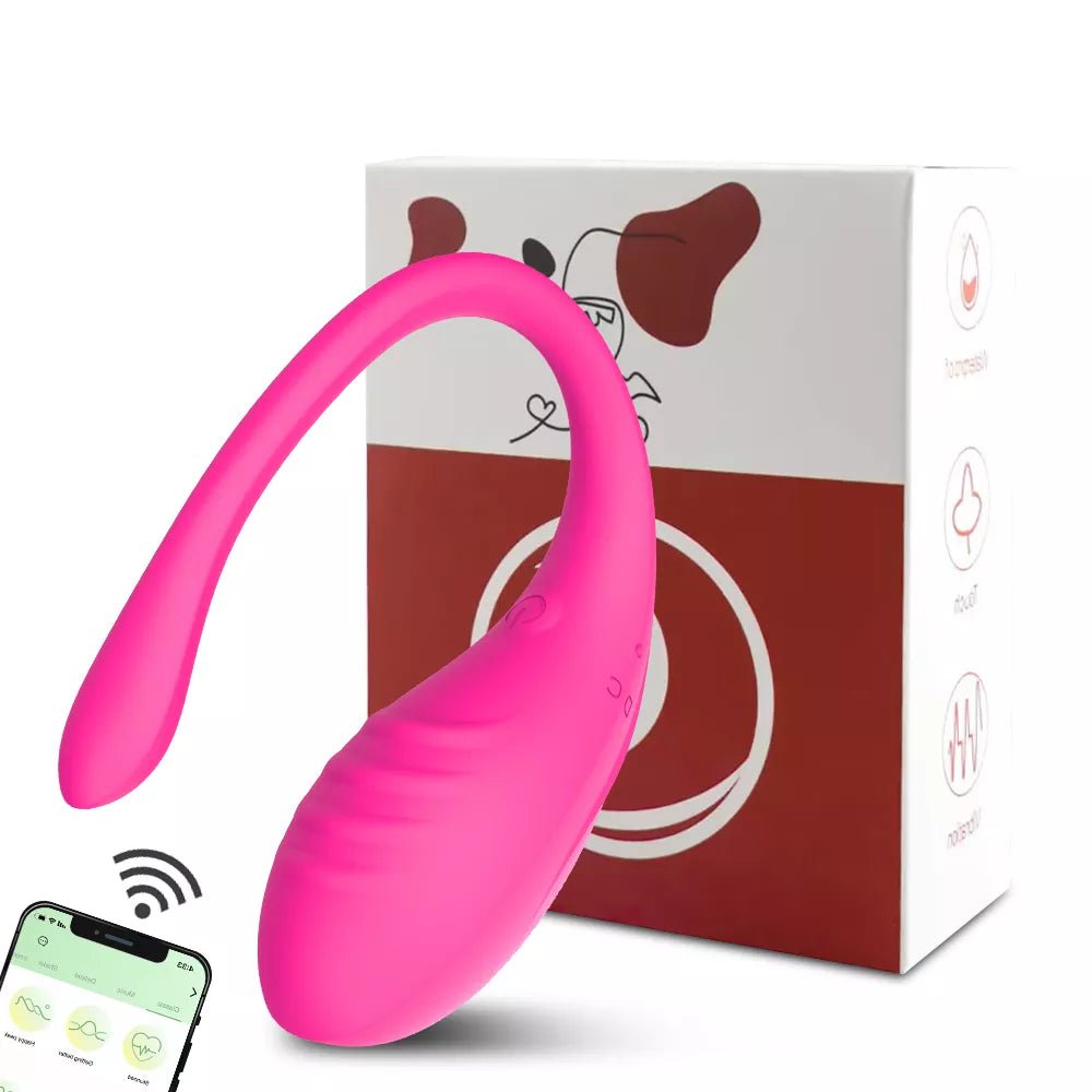 Storazone pink with box / CN 9 Speed APP Controlled Vaginal Vibrators G Spot Anal Vibrating Egg Massager Wearable Stimulator Adult Sex Toys for Women Couples