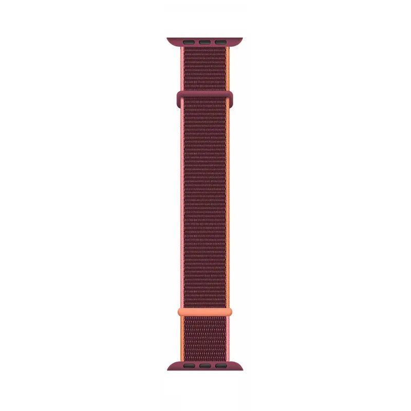 Storazone Plum / 38mm 40mm 41mm Nylon Band for Apple Watch Strap 49mm 45mm 41mm 44mm 40mm 42mm 38mm Adjustable Elastic Bracelet iWatch Ultra Series 3 4 5 SE 678