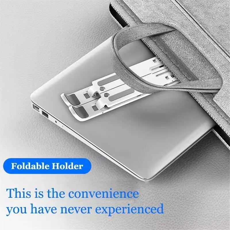 Storazone Portable Laptop Stand 10 Position Foldable ABS Notebook Stand Support Adjustable Laptop Holder for Macbook Computer Accessories