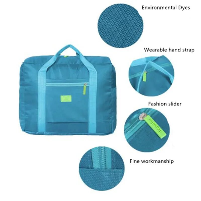 Storazone Portable Multi-function Bag Folding Travel Bags Nylon Waterproof Bag Large Capacity Hand Luggage Business Trip Traveling Bags