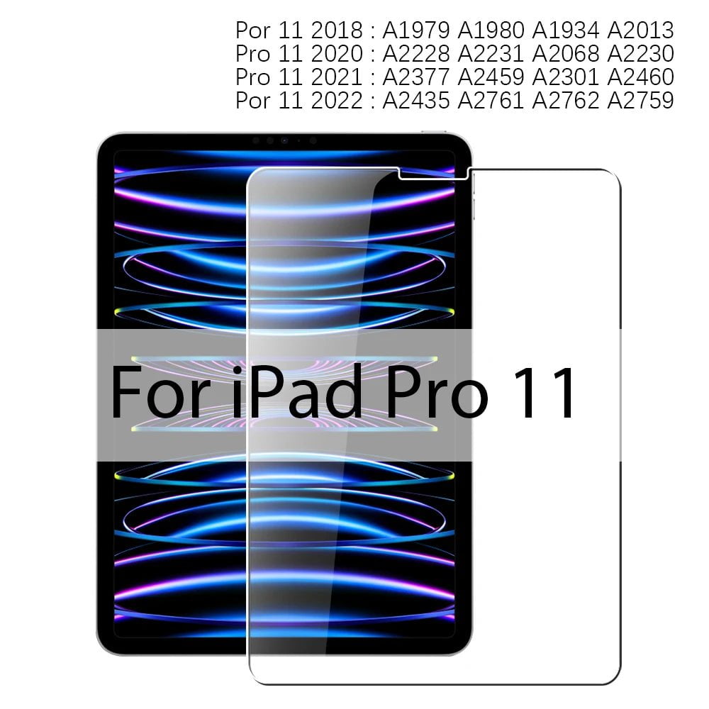 Storazone Pro 11 Tempered Glass Screen Protector For Ipad Pro 12.9 11 6th 2022 Air 5 4 3 2 1 9 9th 10 10th Gen Mini 6 2021 10.9 10.2 9.7 Film