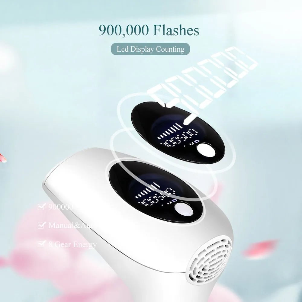 Storazone Professional IPL Laser Epilator Women Laser Hair Removal Female Pulsed Light Electric Depilatory Device For Facial Body Bikini