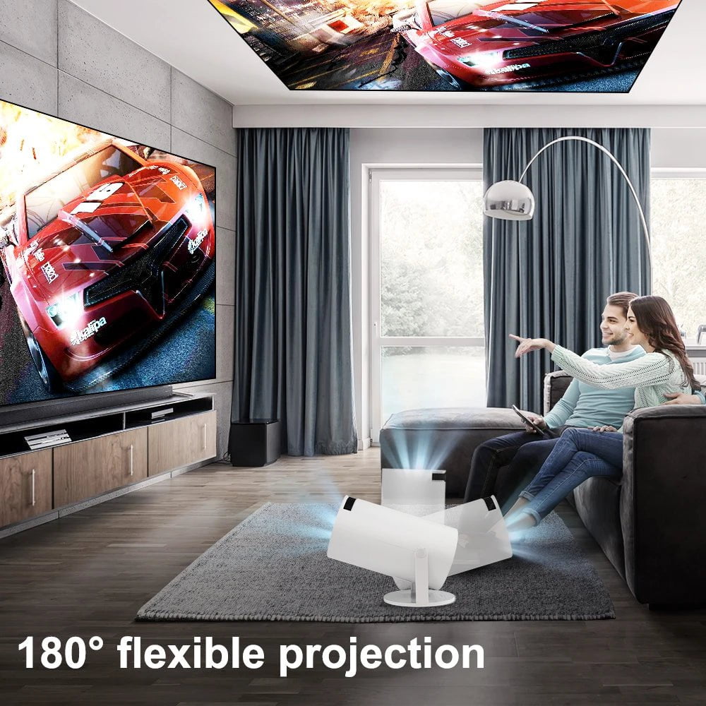 Storazone Progaga Projector 4K Android 11 WiFi 200 ANSI Allwinner H713 HY300 BT5.0 1080P 1280 x 720P Home Cinema Outdoor Portable Projetor