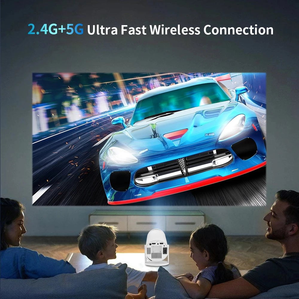 Storazone Progaga Projector 4K Android 11 WiFi 200 ANSI Allwinner H713 HY300 BT5.0 1080P 1280 x 720P Home Cinema Outdoor Portable Projetor