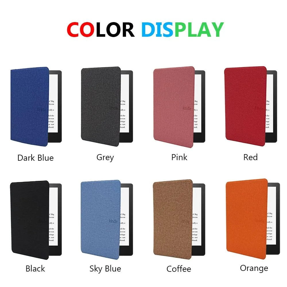 Storazone Protective Shell Ultra Slim PU Leather Smart Cover 6.8 Inch Folio Case For Kindle Paperwhite 5 11th Generation 2021