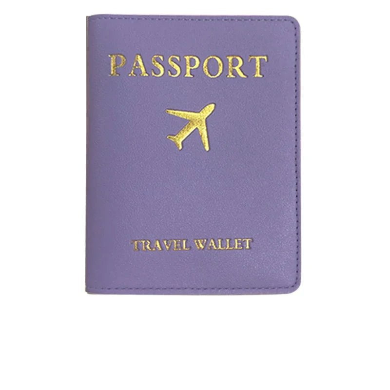 Storazone purple 1PC Women Men PU Leather Luggage Tag Suitcase Identifier Label Baggage Boarding Bag Tag Name ID Address Holder Travel Accessorie
