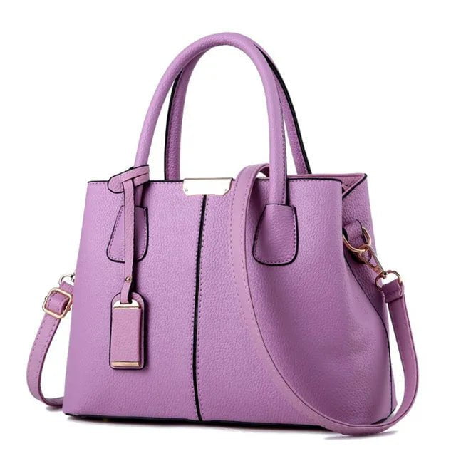 Storazone purple / 30x13x22cm Yogodlns Famous Designer Brand Bags Women Leather Handbags New  Luxury Ladies Hand Bags Purse Fashion Shoulder Bags