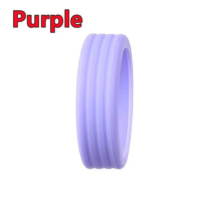 Storazone Purple / 8PCS New 8/4PCS Luggage Wheels Protector Silicone Wheels Caster Shoes Travel Luggage Suitcase Reduce Noise Wheels Cover Accessories