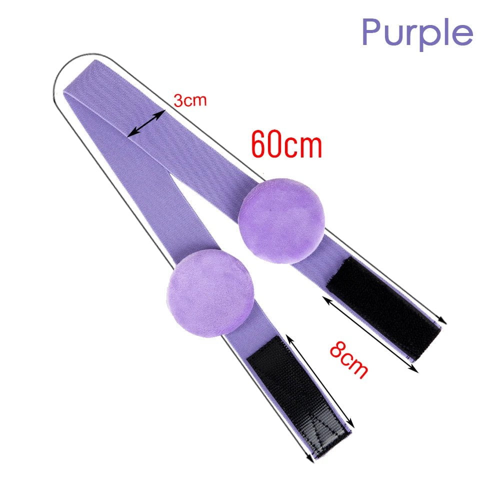 Storazone purple ears Aliader 1Pc Hair Elastic Band For Wigs With MagicTape Headband Edge Laying Scarf Edge Wraps For Fixed Lace Wigs Elastic Headband