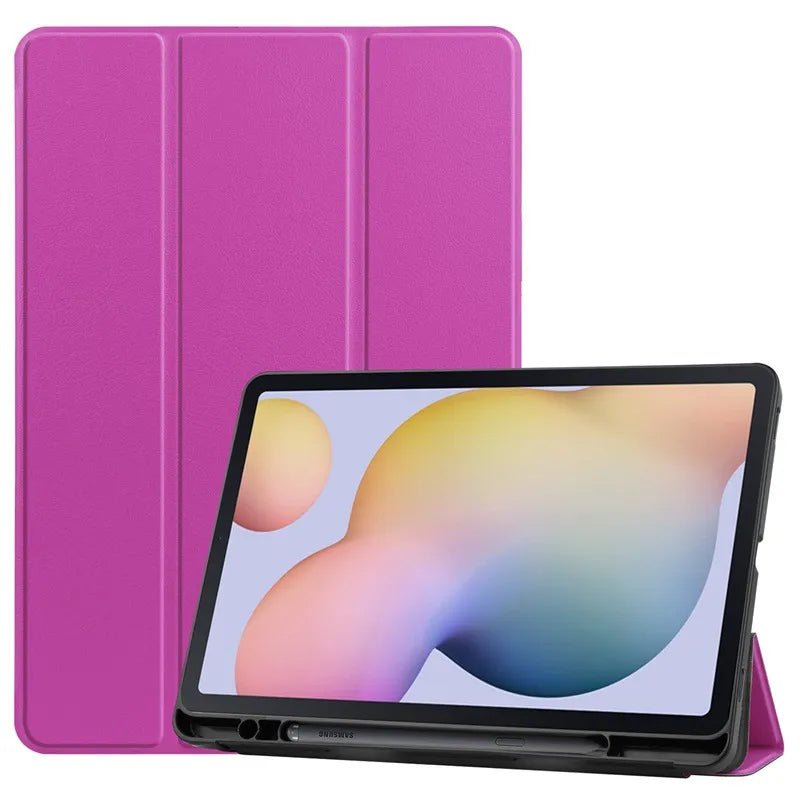 Storazone purple / S6 Lite 10.4 2020 Case For Samsung Galaxy Tab S6 Lite 10.4 Stand Cover for Samsung Tab S6 Lite 2020 2022 SM-P613 P615 P610 P619 Pencil Holder Fund