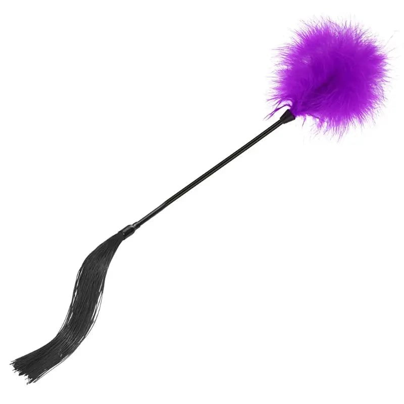 Storazone Purple Sexy Toys For Couples Stick Flirting Spanking Whip Props Adult Supplies Games Tease Tickle Feather Stick Erotic Sex Shop 18