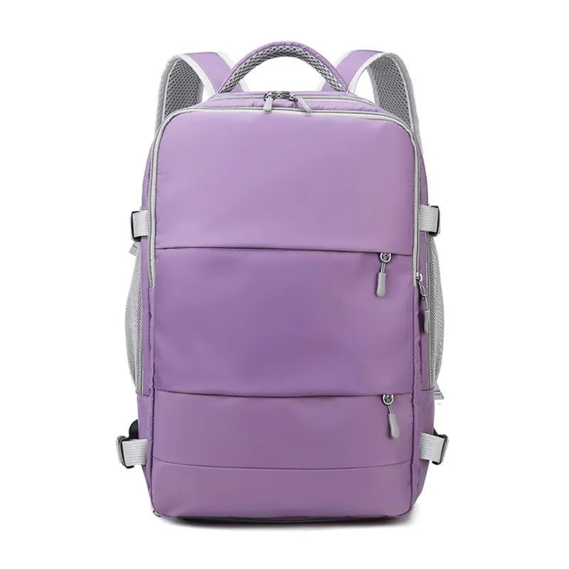 Storazone PURPLE Women's Backpack Fashion Large Capacity Lightweight Backpacks Girls Students Portable Korean Version Bags