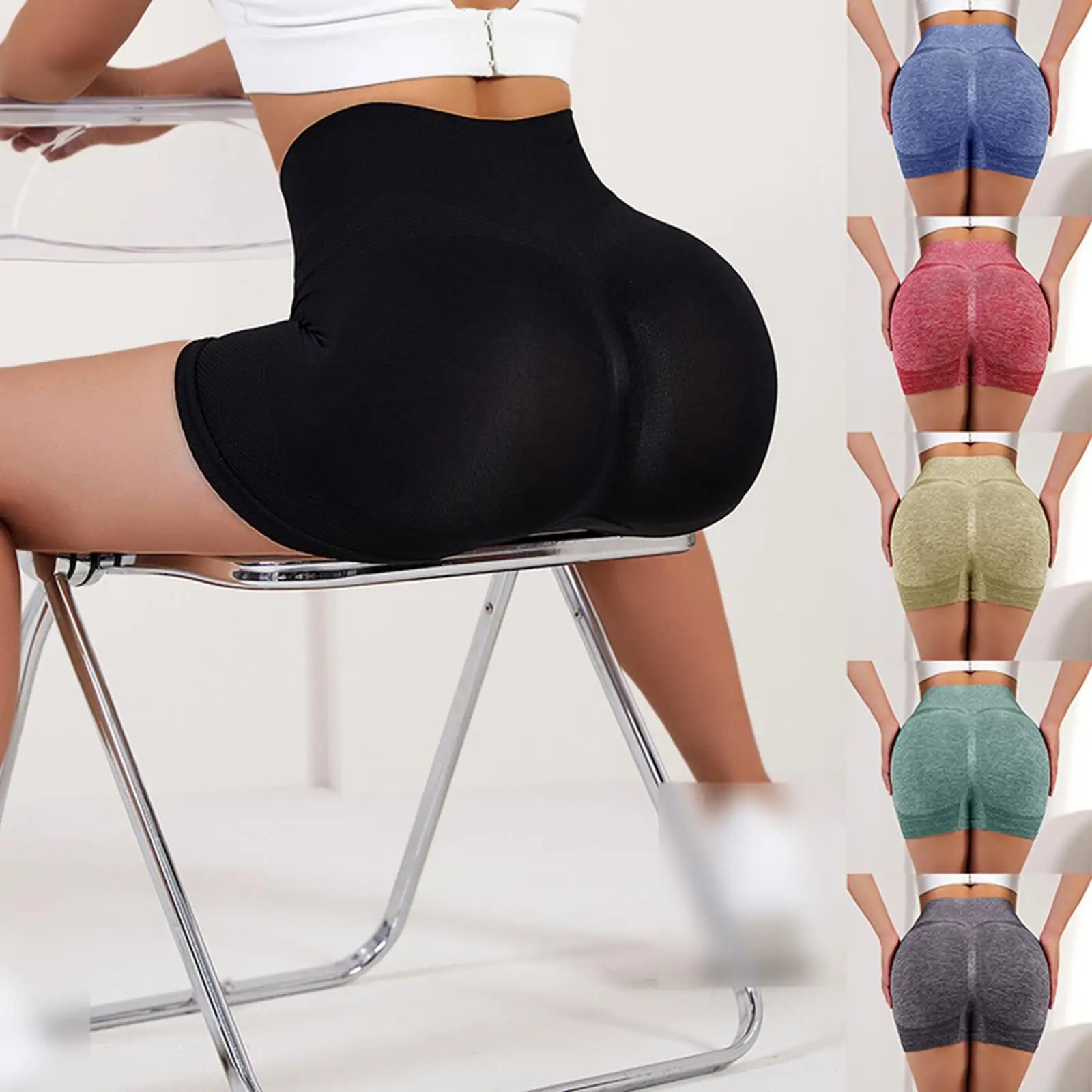 Storazone Push Up Sports Shorts For Women Cycling Shorts Jogging Fitness High Waist Gym shorts Leggings Women Yoga Clothing Women Shorts