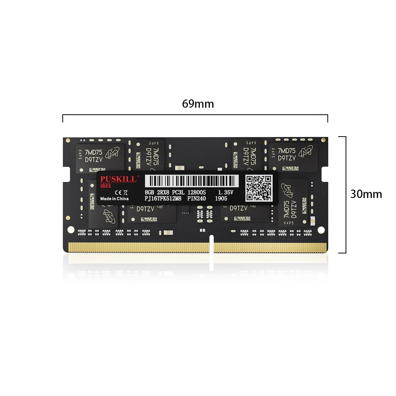 Storazone PUSKILL Memoria Ram DDR4 8GB 4GB 16GB 2400mhz 2133 2666mhz Sodimm Notebook High Performance Laptop Memory