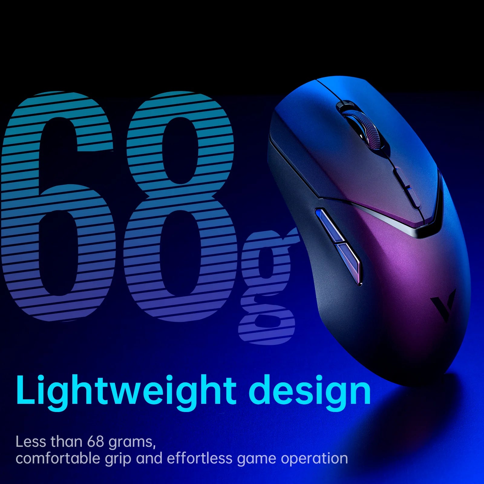 Storazone Rapoo VT9PRO Wireless Gaming Mouse Esports Grade 68g Ultra-Light 26000DPI 8 Buttons Optical PAW3398 Computer Mouse For Laptop PC