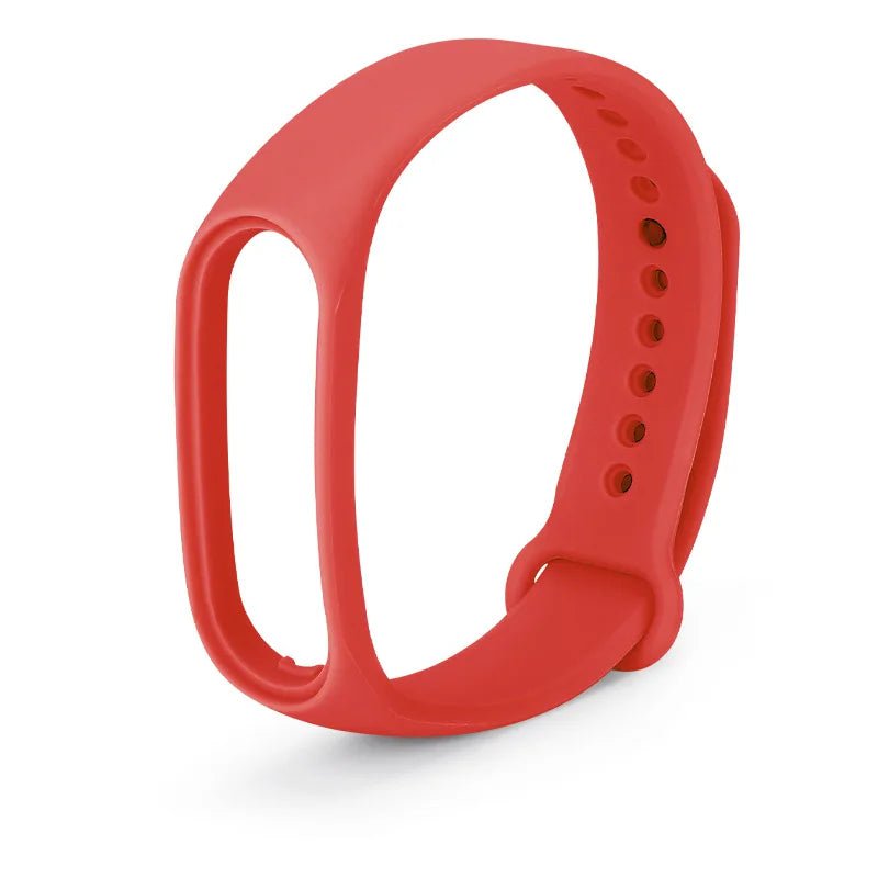 Storazone red 11 / Mi band 7-6-5 / CHINA Watchbands for Xiaomi Mi Band 7 bracelet silicone wrist Miband 5 6 NFC Replacement pulsera Sport correa mi band 7 6 3 4 5 strap