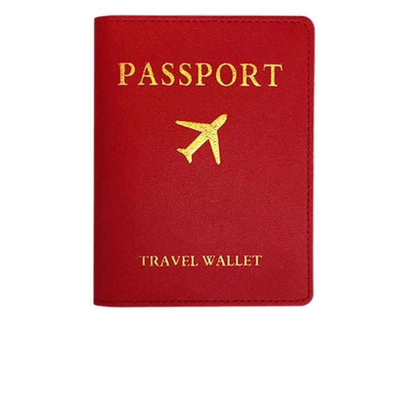 Storazone red 1PC Women Men PU Leather Luggage Tag Suitcase Identifier Label Baggage Boarding Bag Tag Name ID Address Holder Travel Accessorie
