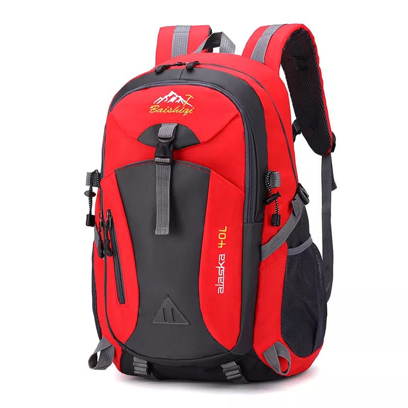 Storazone Red / 30L 52x30x20cm Men Backpack 2022 New Nylon Waterproof Casual Outdoor Travel Backpack Ladies Hiking Camping Mountaineering Bag Youth Sports Bag