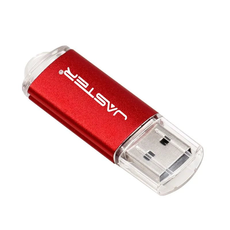 Storazone Red / 4GB / China JASTER mini Pen drive USB Flash Drive 4gb 8gb 16gb 32gb 64gb 128gb pendrive metal usb 2.0 flash drive memory card Usb stick