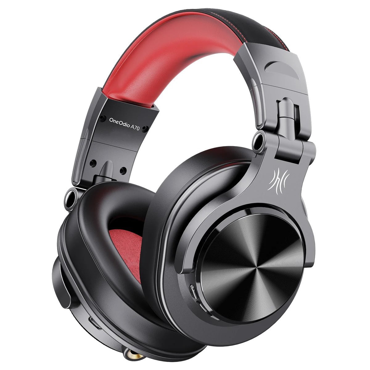 Storazone Red / United States Oneodio Fusion A70 Bluetooth 5.2 Headphones Hi-Res Audio Over Ear Wireless Headset Professional Studio Monitor DJ Headphones 72H