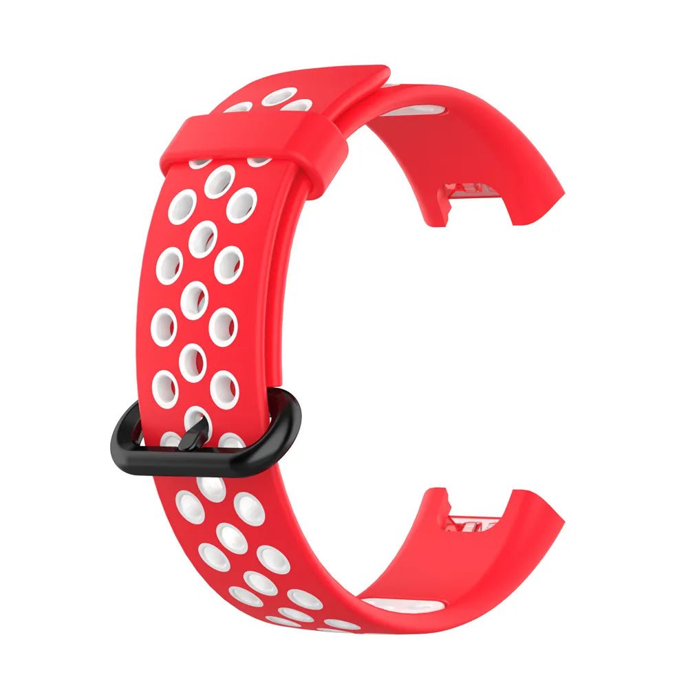 Storazone Red White / For Mi Watch Lite Replacement Strap For Mi Watch Lite Silicone Watchbands Watch Strap For Redmi Watch 2 Lite Strap Correa Bracelet