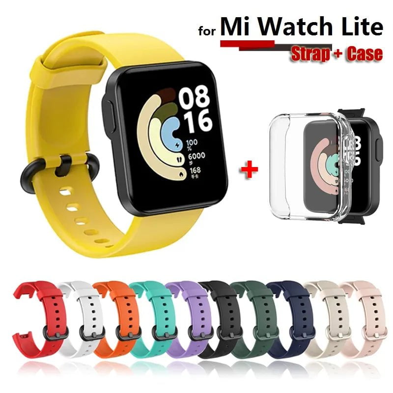 Storazone Replacement Strap For Mi Watch Lite Silicone Watchbands Watch Strap For Redmi Watch 2 Lite Strap Correa Bracelet