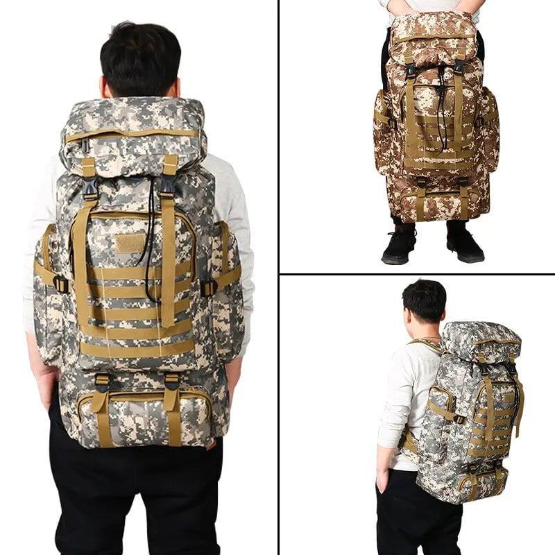 Storazone Rilibegan Military Men Travel Backpack Tactical Climbing Outdoor Hiking Camouflage Multifunctional Bag Military Backpack