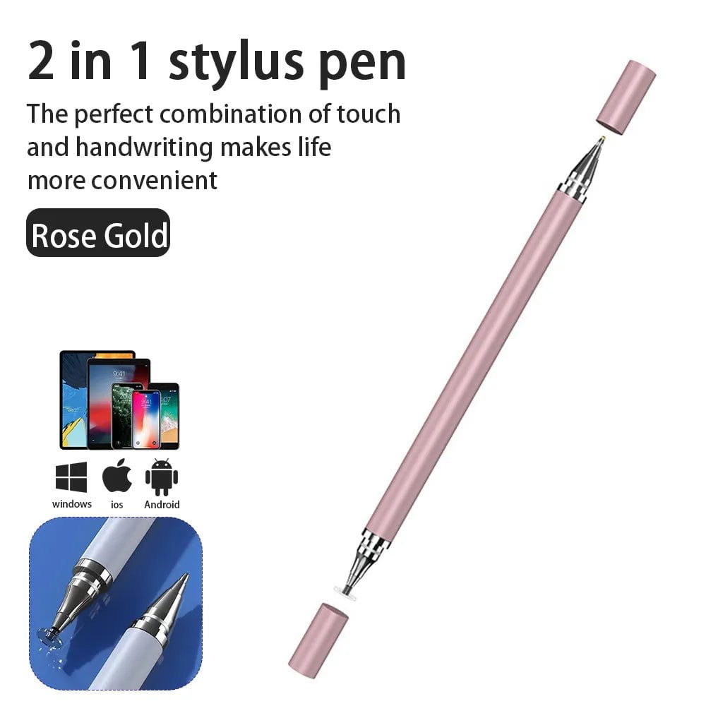 Storazone rose gold Universal Stylus Pen For Android Smart Phone For Iphone Pad Tablet Pen Por Touch Screen For Apple Pencil iPad Accessories Pens