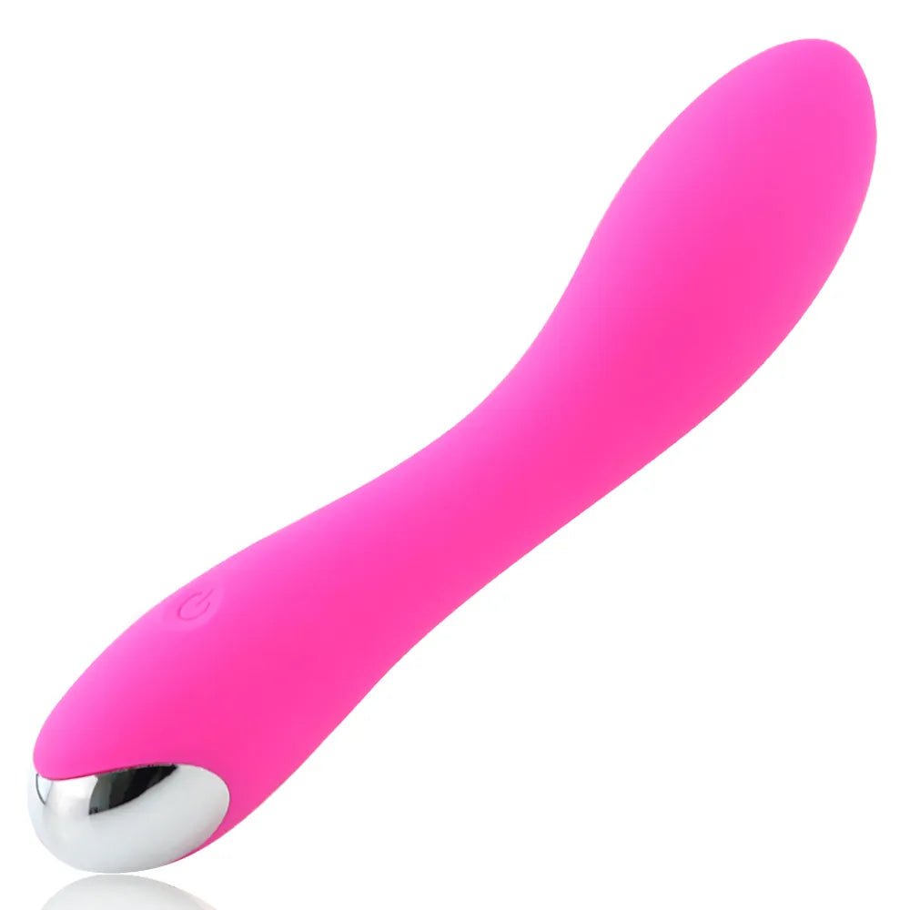 Storazone Rose red / CHINA Waterproof Vibrator G Spot Vibrator for Women Strong Vibration Rechargeable Personal Vibrator for Effortless Insertion- Ideal