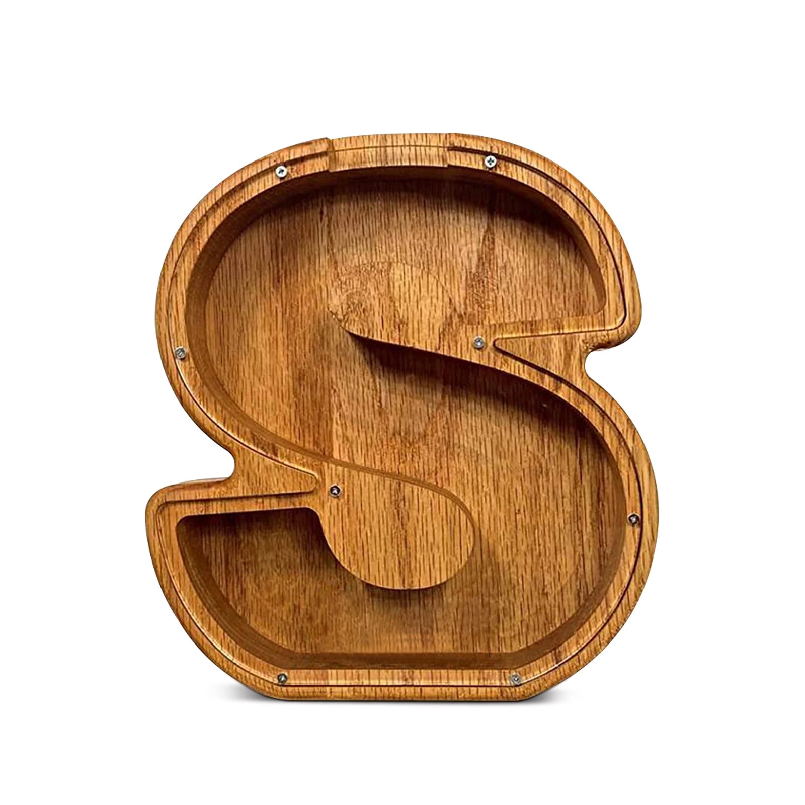 Storazone s Twenty-six English Alphabet Moneybox Coin Money Piggy Bank Wooden Letter Saving Box Desktop Ornament Home Decor Crafts For Kids