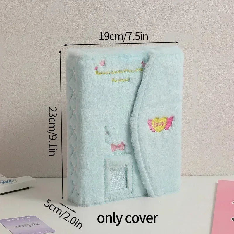 Storazone S2 only cover Plush Photo Card Binder Idol Cards Collect Book Kpop Book Binding Machine Photocard Holder A5 Photo Album Card Supplies 바인더