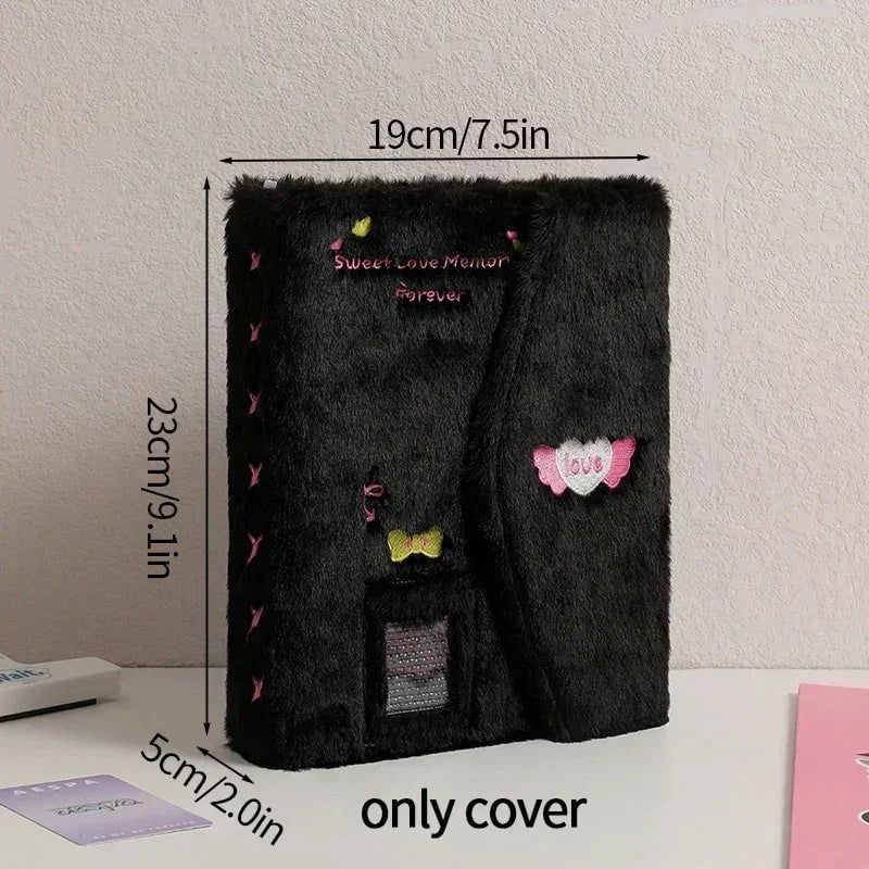 Storazone S3 only cover Plush Photo Card Binder Idol Cards Collect Book Kpop Book Binding Machine Photocard Holder A5 Photo Album Card Supplies 바인더